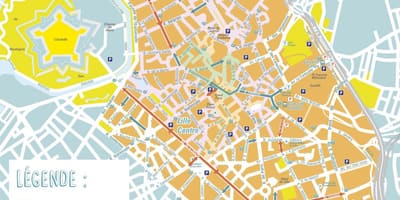 Mappa di Lille comuni, ordinati per distanze