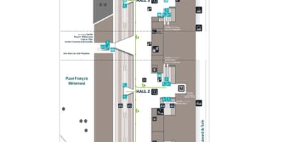 Mappa di Lille eurostar stazione